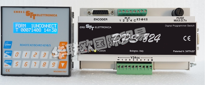 意大利CREI STT Elettronica公司的產(chǎn)品主要是生產(chǎn)電子凸輪編程器:意大利 CREI STT Elettronica電子凸輪編程器、CREI STT Elettronica絕對式單圈編碼器、電子凸輪編程器、光學編碼器、繼電器接口、屏蔽電纜、電源、彈性接頭、鍵盤保護蓋。