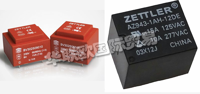 德國ZETTLER公司主要供應：德國賽特勒繼電器,ZETTLER變壓器，貼片式變壓器，環形變壓器，密封變壓器，電流互感器，電源模塊，溫控器，接觸器，太陽能繼電器等產品。