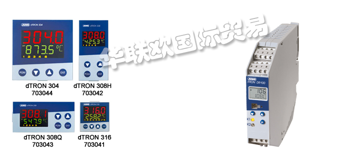 JUMO調節器應用范圍,德國久茂JUMO調節器產品功能特點